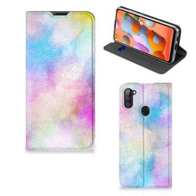 Bookcase Samsung Galaxy M11 | A11 Watercolor Light Bookcase Samsung Galaxy M11 | A11 Watercolor Light