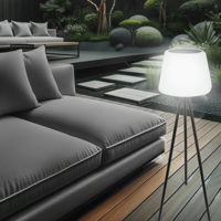 Solar loungelamp brighton op zonne energie