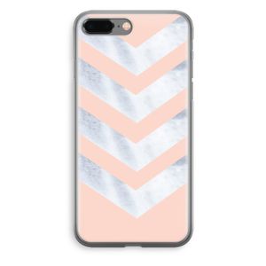 Marmeren pijlen: iPhone 8 Plus Transparant Hoesje