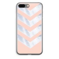 Marmeren pijlen: iPhone 8 Plus Transparant Hoesje