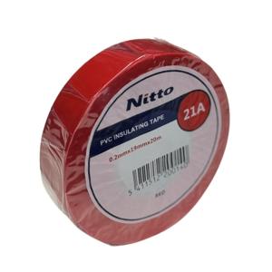 U-rope Nitto Plastic Tape 19 Mm X 20 M Rood Default