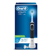 Oral-B Vitality 100 CrossAction Volwassene Roterende-oscillerende tandenborstel Zwart, Wit - thumbnail