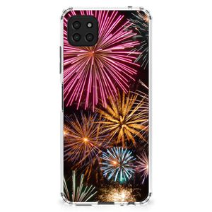 Samsung Galaxy A22 5G Anti Shock Bumper Case Vuurwerk