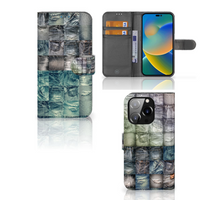 Wallet Case met Pasjes iPhone 14 Pro Spijkerbroeken - thumbnail