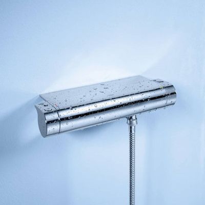 Grohe New Grotherm 2000 Douchethermostaat 15 cm Met Koppeling En Tray Chroom