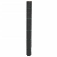VidaXL Worteldoek 1x25 m polypropeen zwart VidaXL Worteldoek 1x25 m polypropeen zwart