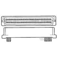 TE Connectivity TE AMP AMPLIMITE .050 Series Vertical PWB 6-5173280-4 1 stuk(s) Tray - thumbnail