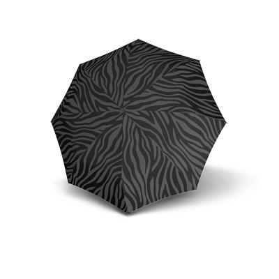 Knirps Medium Duomatic Paraplu Zebra Black
