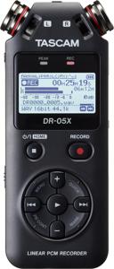 Tascam DR-05X dictaphone Flashkaart Zwart