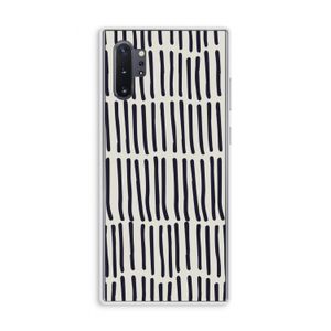Moroccan stripes: Samsung Galaxy Note 10 Plus Transparant Hoesje