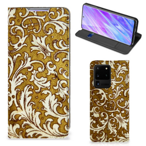 Telefoon Hoesje Samsung Galaxy S20 Ultra Barok Goud