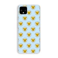 Leeuwenkoppen: Pixel 4 XL Transparant Hoesje