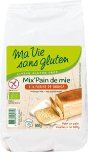 Wit broodmix met quinomeel bio glutenvrij