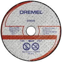 Dremel DSM520 2615S520JB Doorslijpschijf recht 77 mm 2 stuk(s) Baksteen, Gipskarton - thumbnail