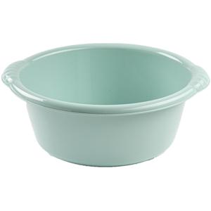 PlasticForte Afwasteiltje - 15 liter - mintgroen - rond - afwasbak - 46 x 17 cm