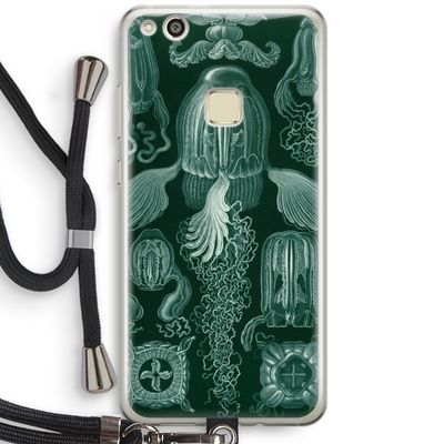 Haeckel Cubomedusae: Huawei Ascend P10 Lite Transparant Hoesje met koord