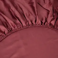 Kayori Giza topper hoeslaken Egypt. Satijn Rood