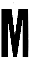 Metafranc Plakletter 100Mm Zwart M - WU0510240