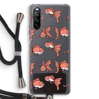 Blub: Sony Sony Xperia 10 III Transparant Hoesje met koord
