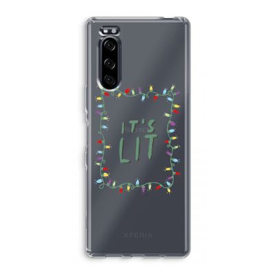 It's Lit: Sony Xperia 5 Transparant Hoesje