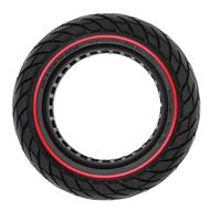 PRO-Mounts buitenband massief 10 x 2,125 zwart rode lijn