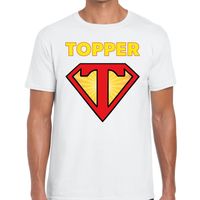 Super Topper logo t- shirt wit heren - thumbnail