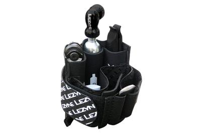 Lezyne Sendit Caddy Riem Loaded Kit - Zwart Lezyne Sendit Caddy Riem Loaded Kit - Zwart