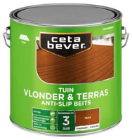 cetabever vlonder- & terrasbeits antislip kleurloos 2.5 ltr