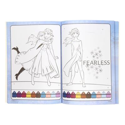 Boek Specials Nederland BV Kleuren op nummer - frozen
