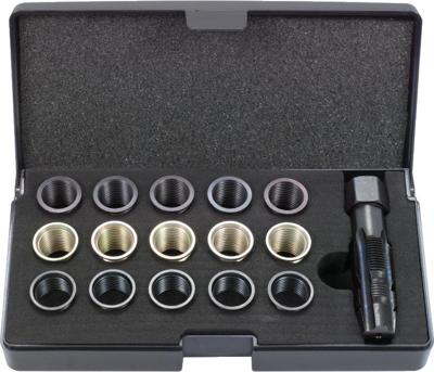 KS TOOLS End thread rep. set m1 14x1.25mm 16 pcs.