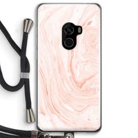 Peach bath: Xiaomi Mi Mix 2 Transparant Hoesje met koord