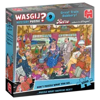 Jumbo Wasgij? Retro original 9 klein de grote treinroof! 1000 stukjes