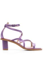 Scarosso sandales Patty en soie - Violet