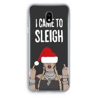 Came To Sleigh: Samsung Galaxy J3 (2017) Transparant Hoesje