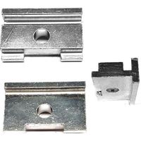 Bls Standaard adapterplaat aluminium smal breed - thumbnail