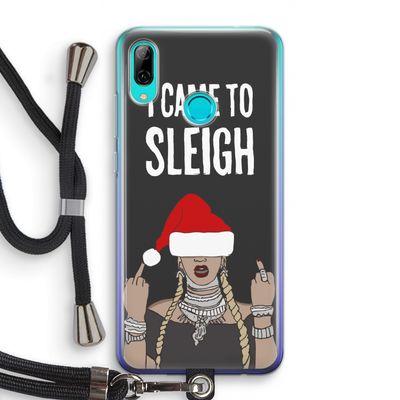 Came To Sleigh: Huawei P Smart (2019) Transparant Hoesje met koord
