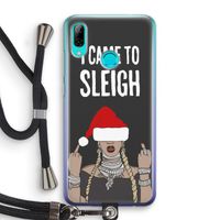 Came To Sleigh: Huawei P Smart (2019) Transparant Hoesje met koord