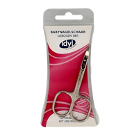 Idyl Baby nagelschaar gebogen 1 Stuks