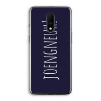 Joengneuh!: OnePlus 7 Transparant Hoesje Joengneuh!: OnePlus 7 Transparant Hoesje