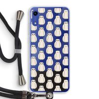Uilen: Honor Play 8A Transparant Hoesje met koord