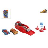 Roadblasters Afschiet Auto Set Met 3 Auto's En Accesoires