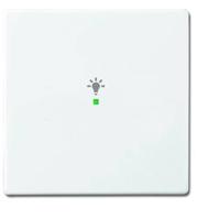 Busch-Jaeger 2CKA006220A0037 Wipschakelaar licht Afdekking 1-voudig free@home Verkeerswit, Wit 1 stuk(s)