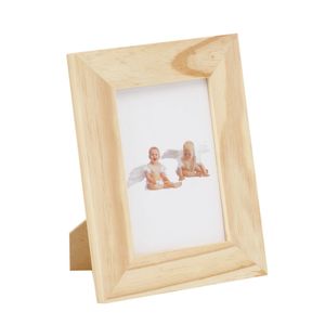 Houten fotolijsten/fotolijstjes 13 x 17 cm DIY hobby/knutselmateriaal