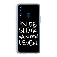 De Sleur: Samsung Galaxy A20s Transparant Hoesje