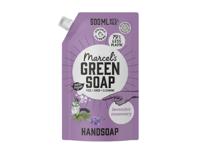 Marcel&apos;s Green Soap Handzeep lavendel & rozemarijn 500ml navulzak