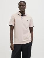 Jack - Jones Jjepaulos Polo Ss Noos 12136668 Poloshirts Peach Parfait Play