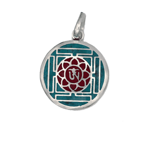 OHM Hanger Turquoise met Rood