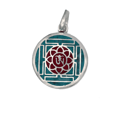 OHM Hanger Turquoise met Rood