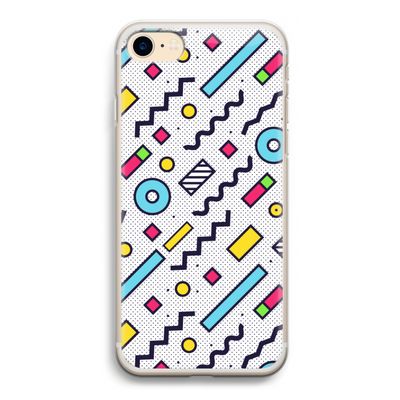 8-bit N°8: iPhone 7 Transparant Hoesje