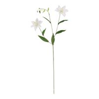 Lelietak Kunstbloem deluxe Creme 70cm